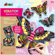Avenir: Scratch Kit - Magic Butterflies