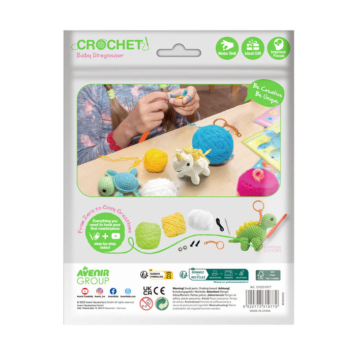 Avenir Crochet - Baby Stegosaurus