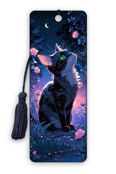 Bookmark - Cat n Roses