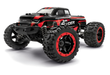 Blackzon - 1/16 Slyder 4WD Monster Truck Red with B&C