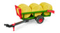 Bruder - Self Loading Bale Trailer with Bales