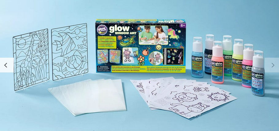 Brainstorm - Glow Window Art