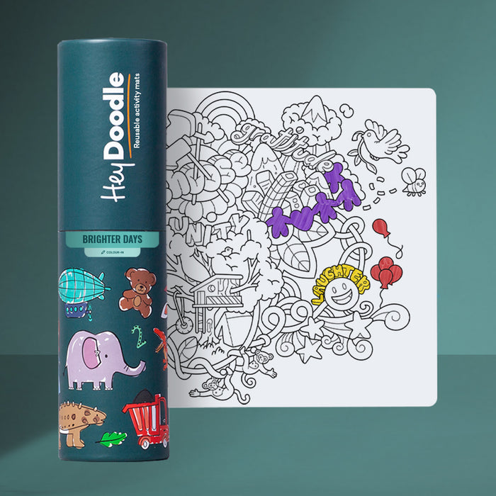 Hey Doodle Mini Playmat - Brighter Days