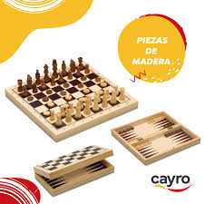 Cayro the Games - 3 in 1 Chess, Checkers, Backgammon