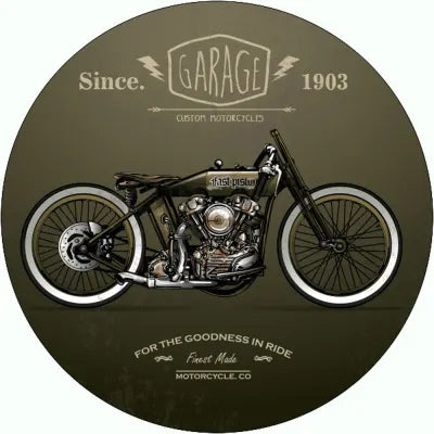 Man Cave Coasters - Motorbike Set