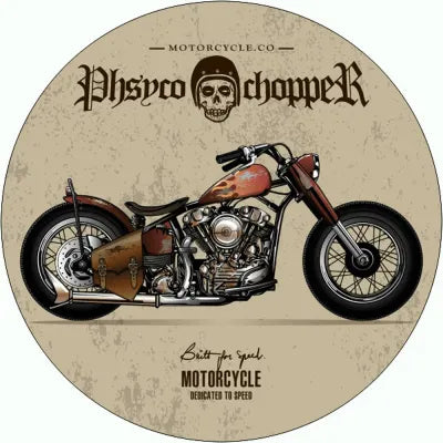 Man Cave Coasters - Motorbike Set
