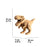 Cartonic 3D Cardboard Sculpture Puzzle - T-Rex