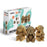 Cartonic 3D Cardboard Sculpture Puzzle - Trio Monkeys