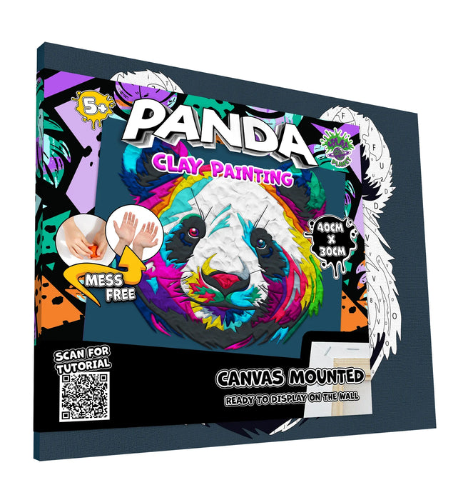 Clay Painting - Panda