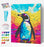 Clay Painting - Penguin