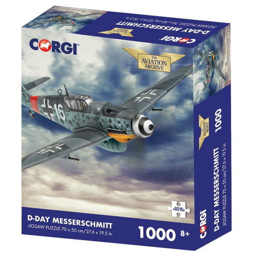 Corgi Jigsaw Puzzle - D-Day Messerschmitt (1000pc)
