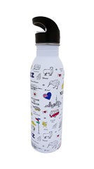 NZ S/S Drink Bottle - Welcome to Paradise 500ml