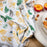 Honeywrap Organic Cotton Tea Towel Kokako