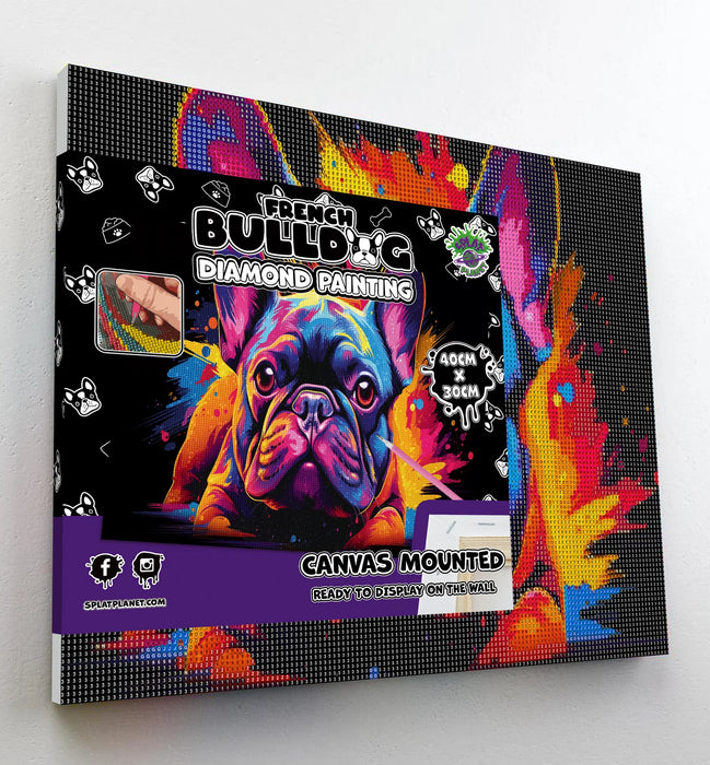 Diamond Art - Neon French Bulldog