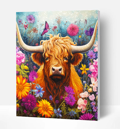 Diamond Art - Highland Cow