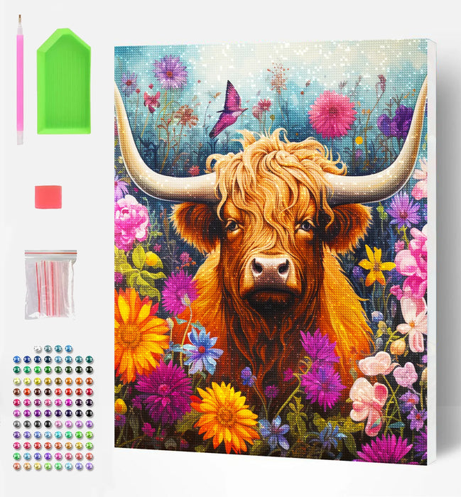 Diamond Art - Highland Cow