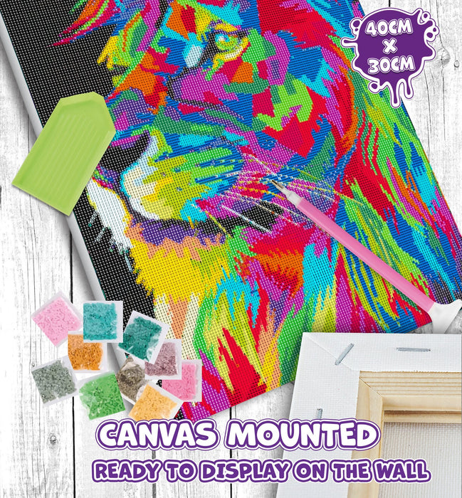 Diamond Art - Lion