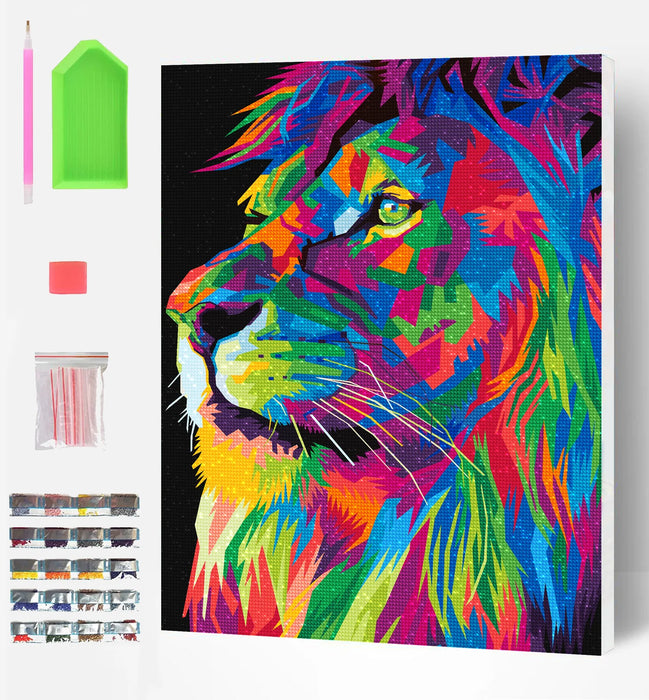 Diamond Art - Lion