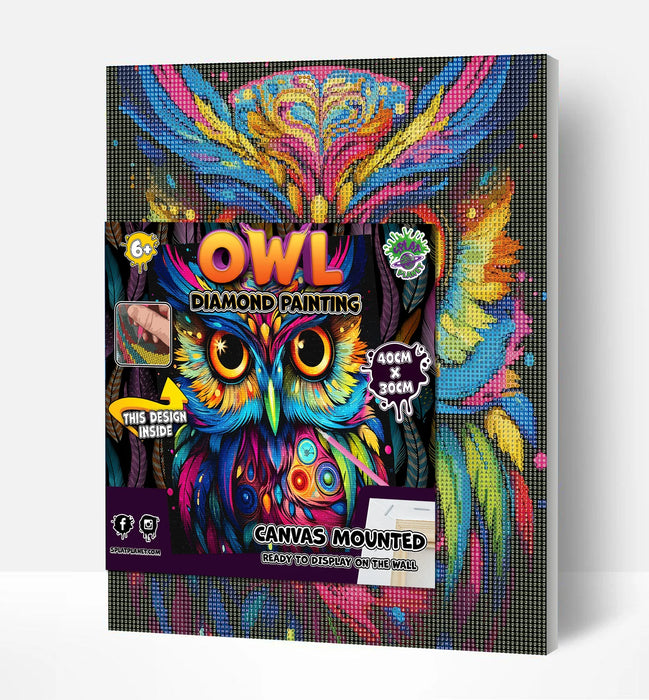 Diamond Art - Owl