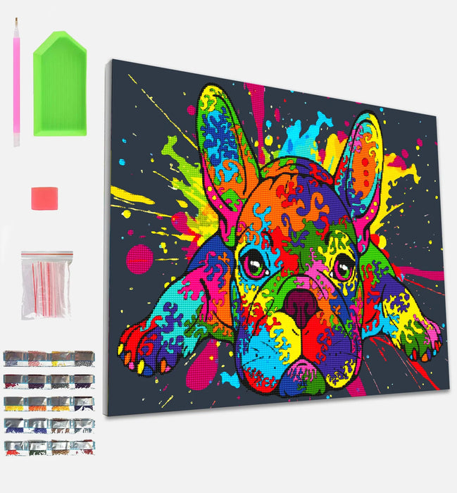 Diamond Art - Pop Art French Bulldog