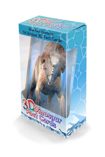 Dinosaur Fact Cards - Blue