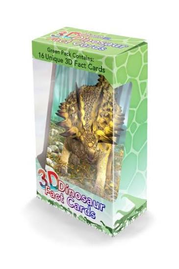 Dinosaur Fact Cards - Green