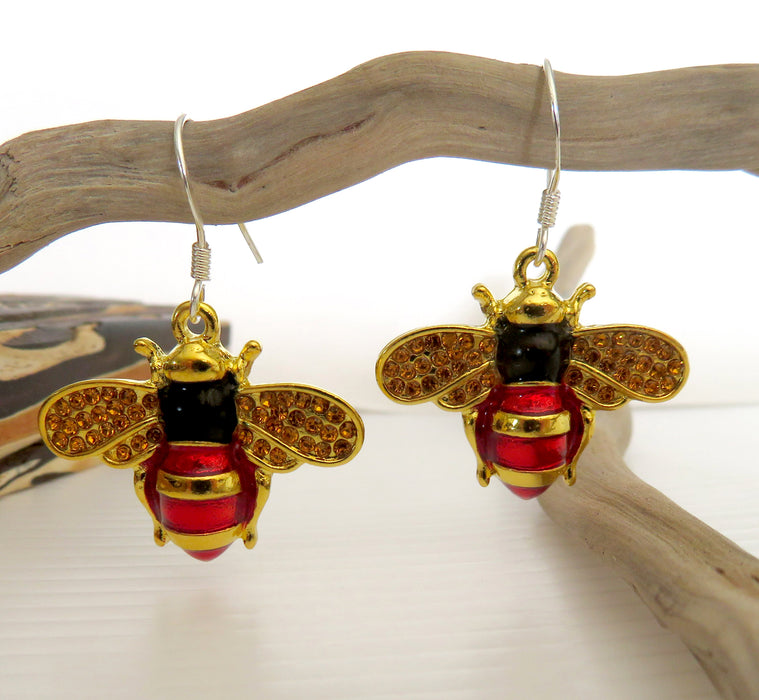 Wildside ER09 - Bee Earrings