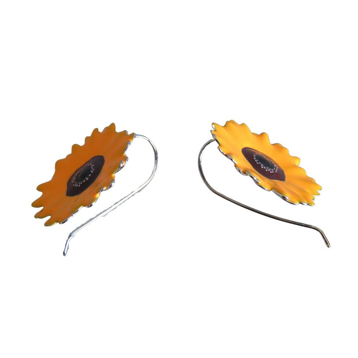 Wildside ER102 - Sunflower Drop Earrings