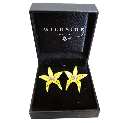Wildside ER108 - Cowslip Orchid Drop Earrings