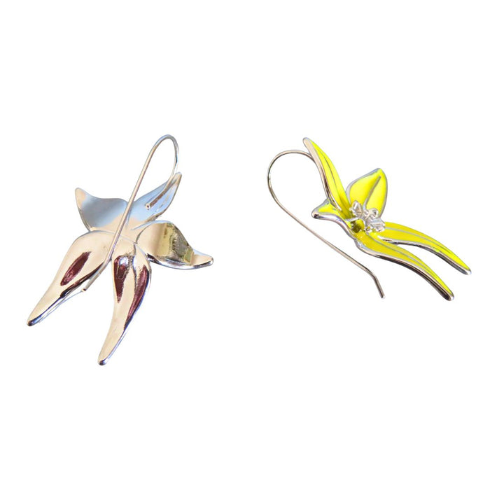 Wildside ER108 - Cowslip Orchid Drop Earrings