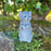 Garden Decor - Grey Cat