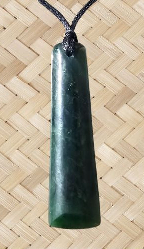 NZ Greenstone Pendant 60mm