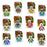 Funky Box - Dino Monster Flex Diramix Characters