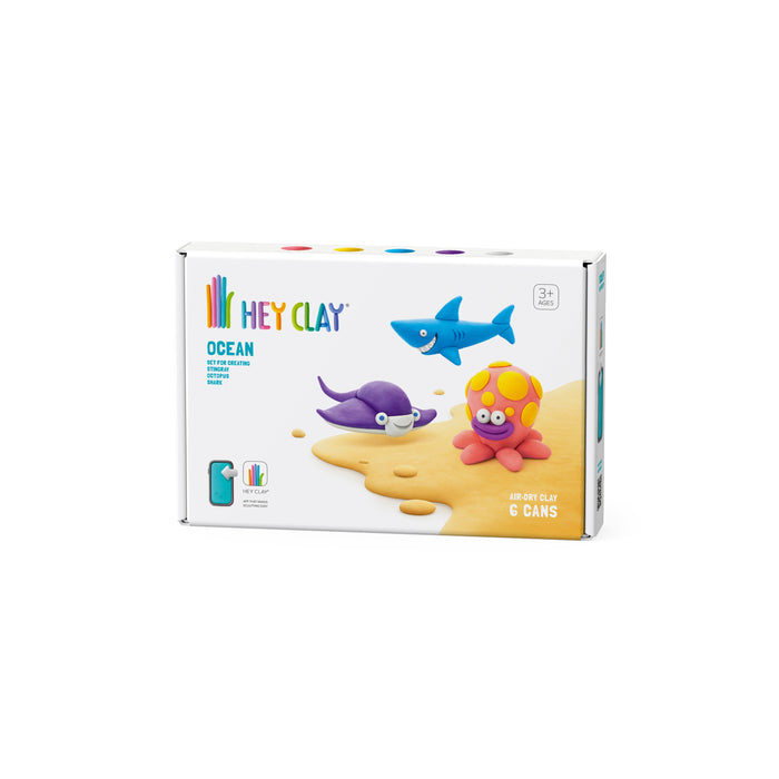 Hey Clay - Ocean (Stingray, Octopus, Shark)