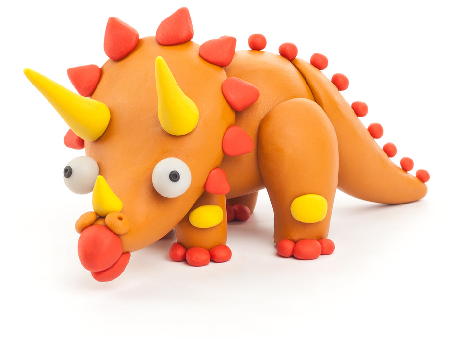 Hey Clay - Dinos (Pterodactylus, Tyrannosaurus, Triceratops)