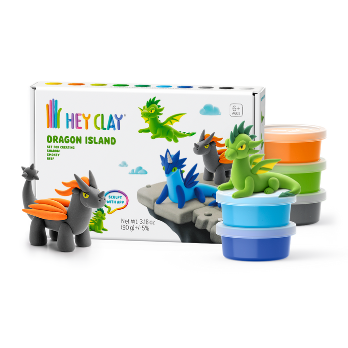 Hey Clay - Dragon Island (Shadow, Smokey, Reef)