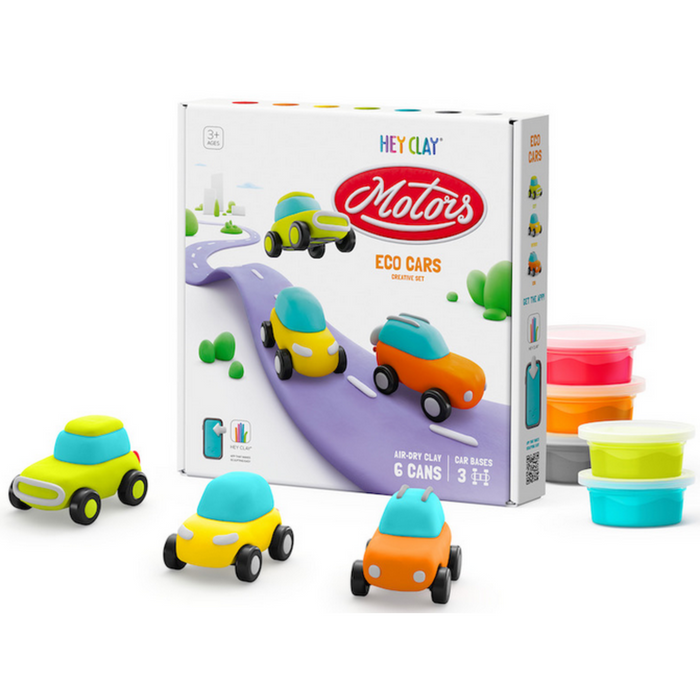 Hey Clay - Eco Cars Set