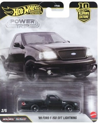Hot Wheels Premium Car Culture Power Trip 2/5 - '99 Ford f-150 SVT Lightning
