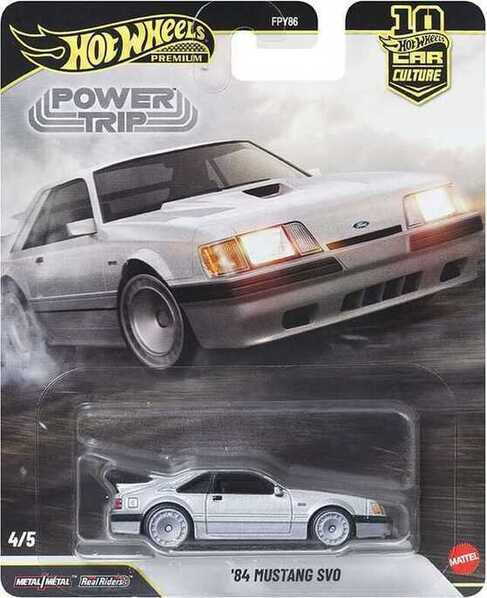 Hot Wheels Premium Car Culture Power Trip 4/5 - '84 Mustang SVO