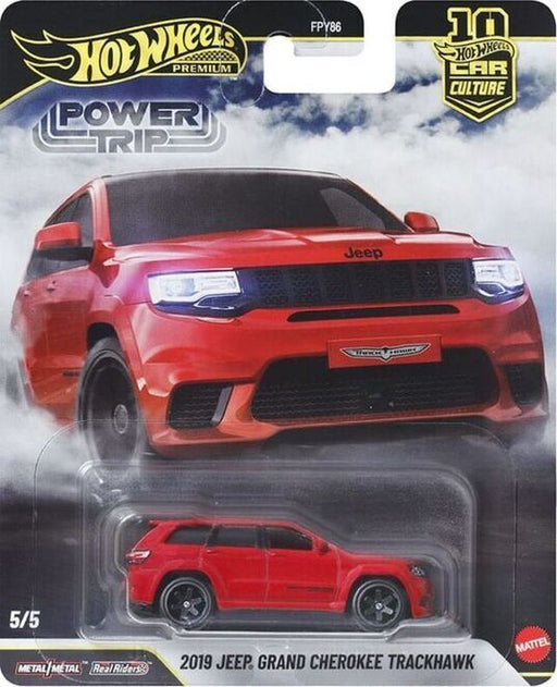 Hot Wheels Premium Car Culture Power Trip 5/5 - 2019 Jeep Grand Cherokee Trackhawk