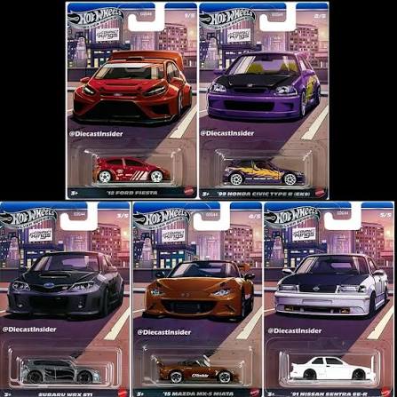 Hot Wheels Silver Series Compact Kings - '12 Ford Fiesta