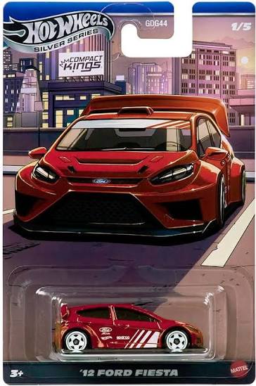 Hot Wheels Silver Series Compact Kings - '12 Ford Fiesta