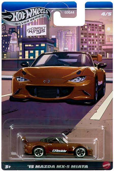 Hot Wheels Silver Series Compact Kings - '15 Mazda MX-5 Miata