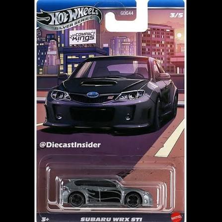 Hot Wheels Silver Series Compact Kings - Subaru WRX STI