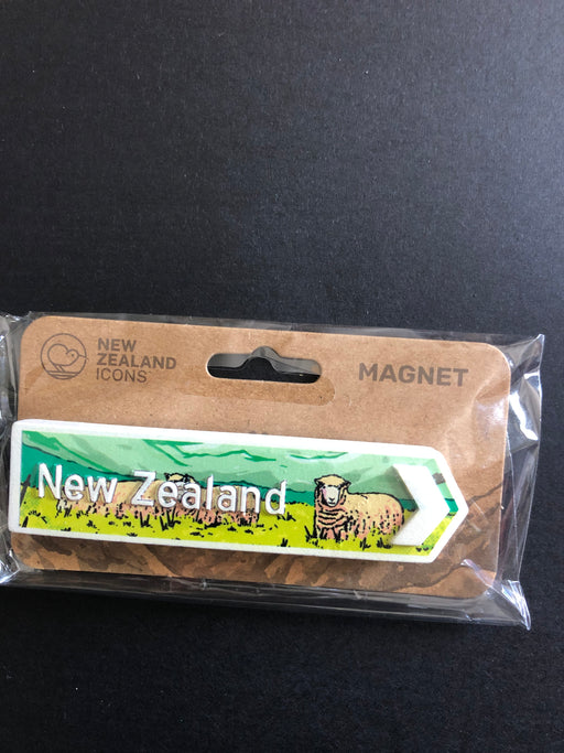 NZ Magnet Sign - New Zealand Sheep