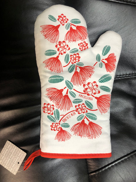 Pohutukawa Oven Mitt