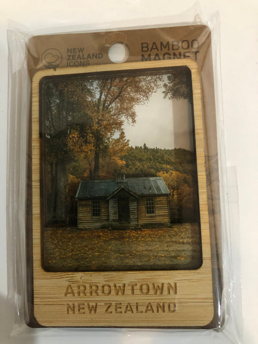 NZ Bamboo 3-Layer Magnet - Arrowtown