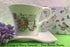 JGB - Planter Cup with Wavy Saucer two Roses Paris