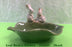 JGB - Leaf Bowl with Rabbits