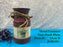JGB - Metal Cannister Vase Dark Plum